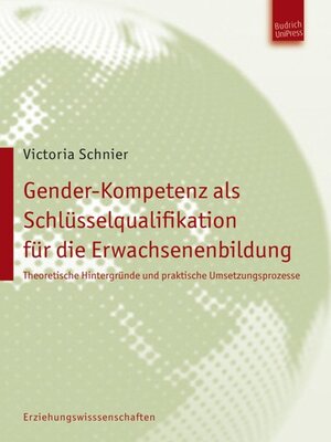 cover image of Gender-Kompetenz als Schlüsselqualifikation für die Erwachsenenbildung